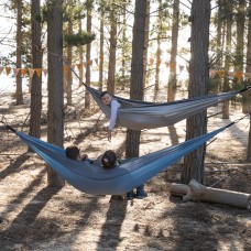 Гамак Naturehike NH21DC011 340T одноместный ультралёгкий синий