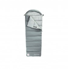 Спальный мешок Naturehike CNK2350WS023 M400 серый, молния слева