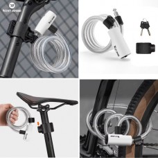  Замок велосипедный тросовый West biking, YP0705102