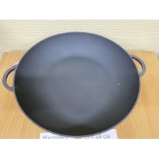 Сковорода чугунная без крышки 340х70 мм Ситон